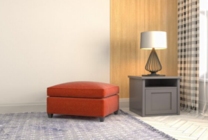 Puff baú preto ou cinza: qual cor combina melhor com a decoração do seu quarto?