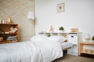 Soluções em Armazenamento Elegantes: Puffs Baú que Combinam com sua Cama Box